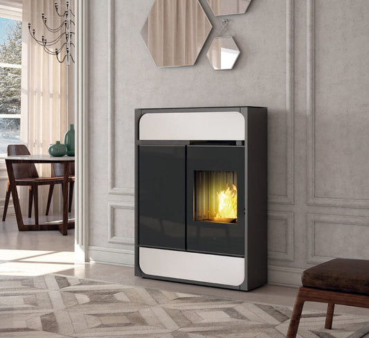 Estufa de pellets Bild Up Edilkamin 9 kw