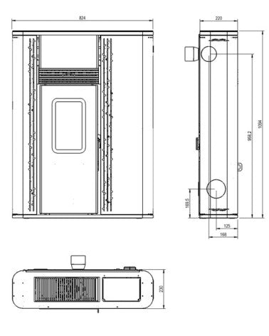 Super-slim 21cm Canalizable 11kW - Apo