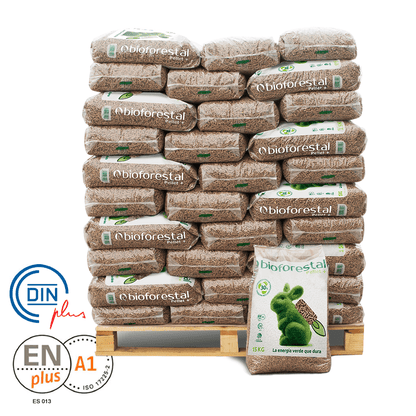 1 Camión con 24 palet de bioforestal SACOS DE 15 KG certificado