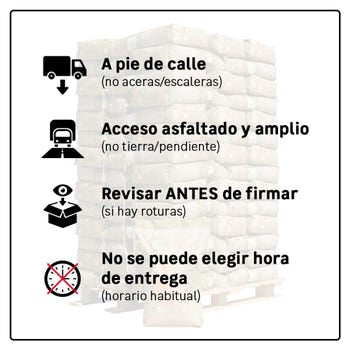 Palet de 70 sacos de pellet NATURPELLET