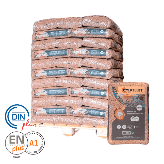 cyl pellet palet de 25 sacos