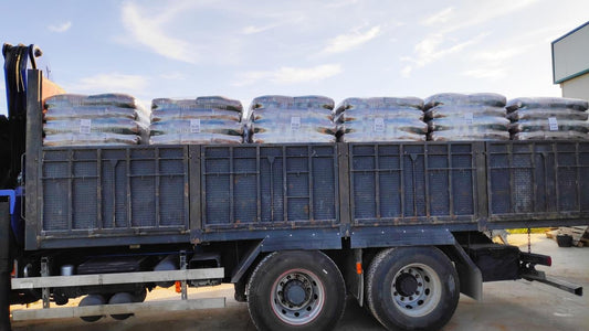 1 Camión con 24 palet de cyl pellet SACOS DE 15 KG certificado