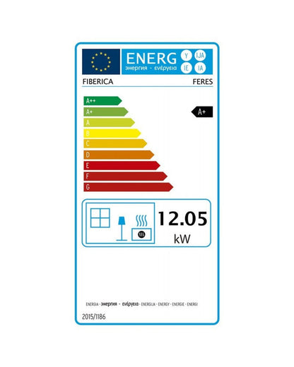 Estufa de Pellets canalizable 14kw