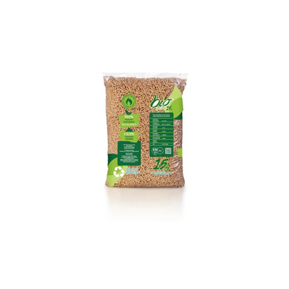 BIO PELLET EnPlus A1 - Bolsa de 15 kg de 77sacos