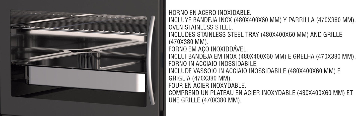 Estufa de pellet Bronpi Noa horno
