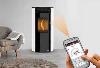 Eriste - Estufa de aire 18kw, estufas de pellets LASIAN
