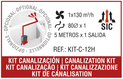 Estufa de pellet Bronpi Noa horno